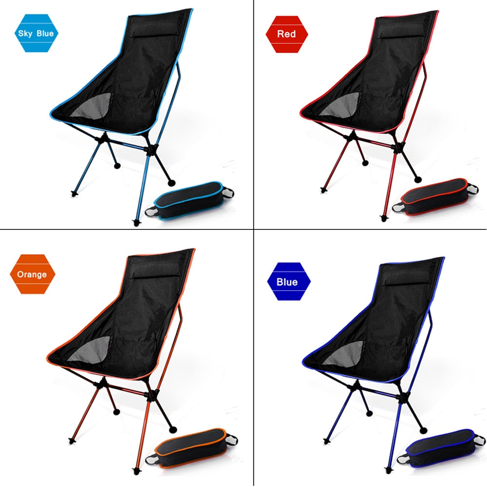 Beach Chair Fishing Grazing Camping Ultralight Folding Chair