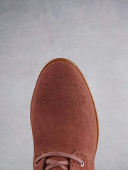 This ankle boot has a dual density sole for extra comfort and round toe shape.