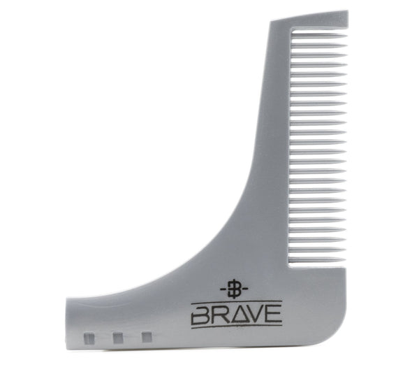 Beard shaping comb