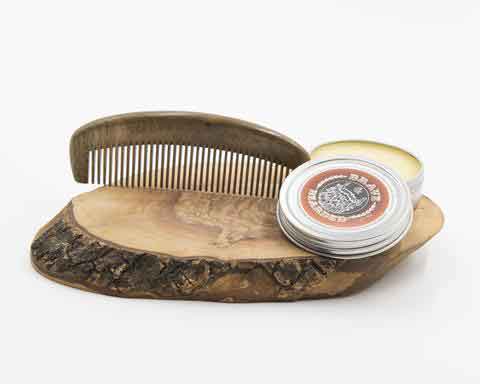 Wild Nature Beard Balm & Sandalwood Comb