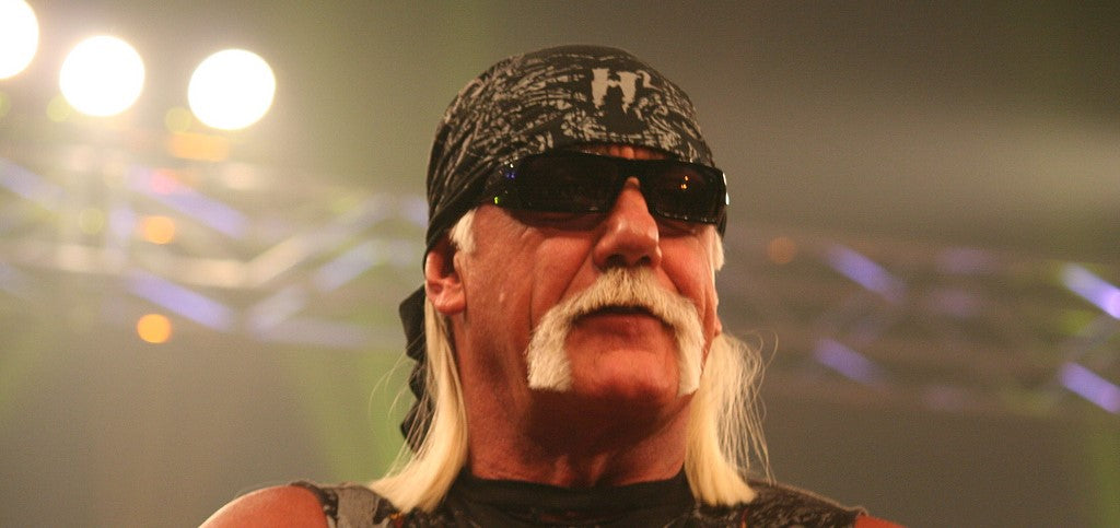 Hulk Hogan with Horseshoe Moustache