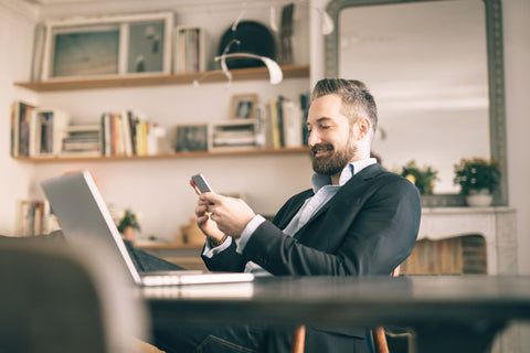 Short beard corporate look