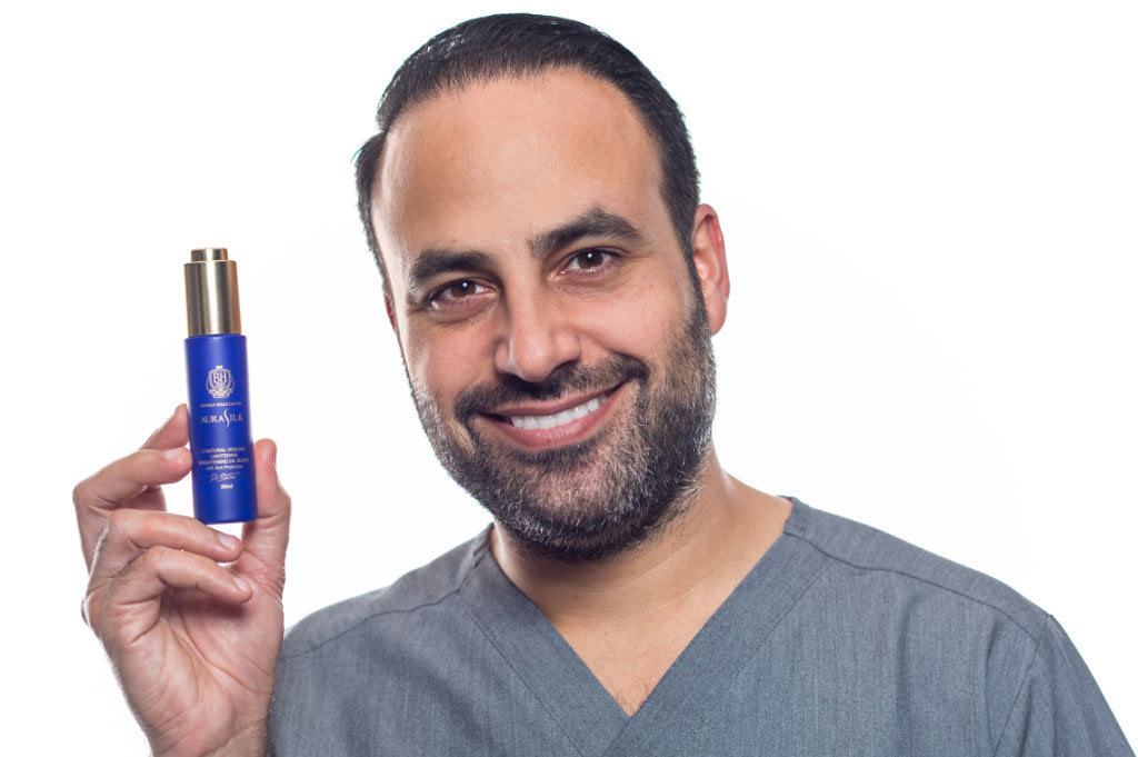 Dr. Ben Talei Presenting AuraSilk - a natural healing, lightening, brightening oil blend with sun protection