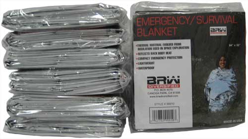 emergency survival blanket