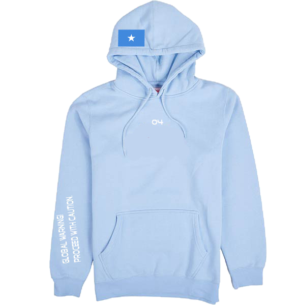vans hoodie light blue