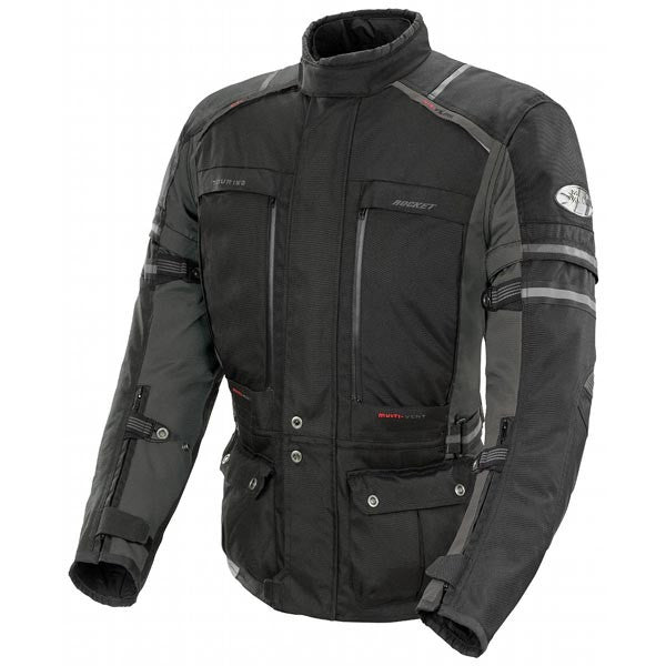 Joe Rocket Military Spec Recon Textile Jacket Black - Sportbike