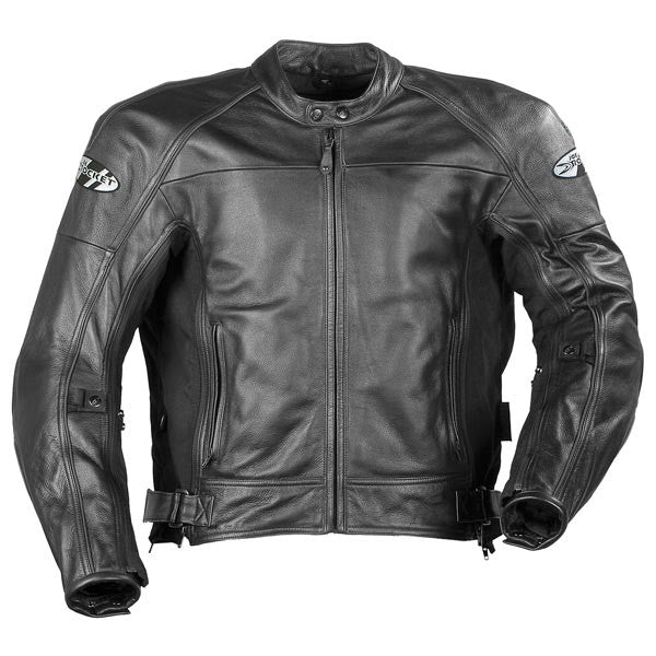 Joe Rocket 'Sonic 2.0' Mens Black Leather Motorcycle Jacket – Xuast