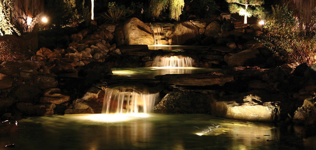 Lighting for Water Features, Landscape, Hotel Entrances and Lobbies