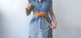 Upcycled Wrap Belt
