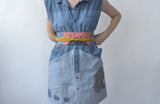 Upcycled Wrap Belt