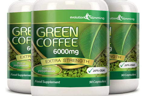 6,000mg Green Coffee Bean Capsules