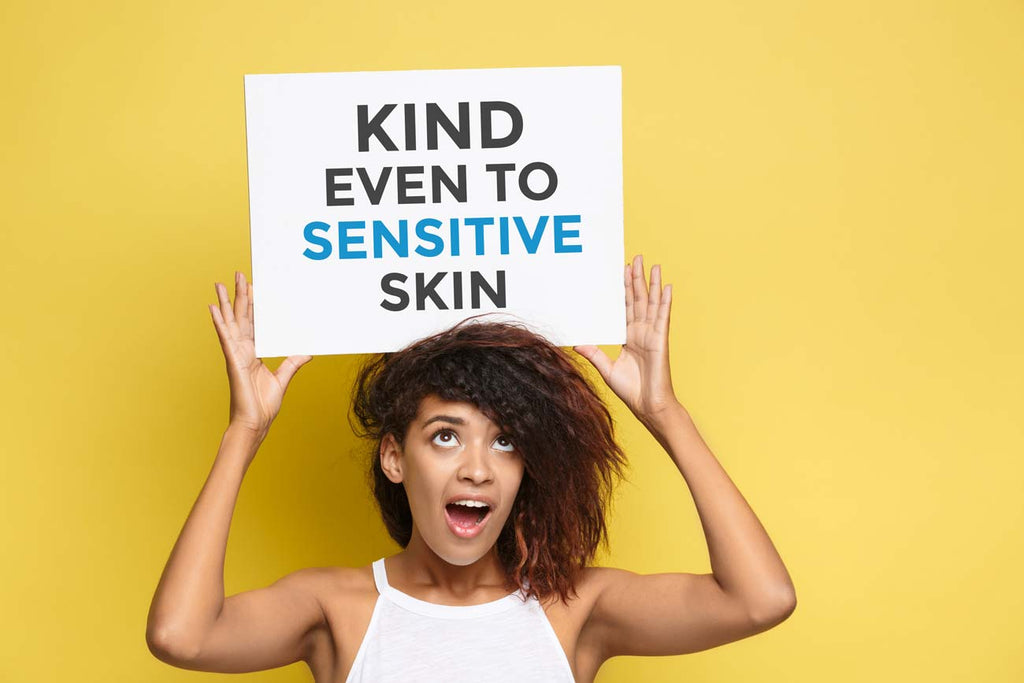 Vitamin C serum is kind even to sensitive skin