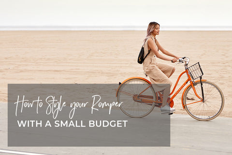 styling a romper on a budget