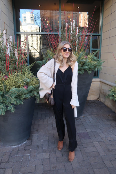 How To Style & Layer Your Romper For a Chic Winter Outfit