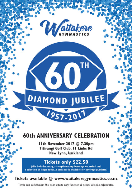 60th Jubilee Invitation