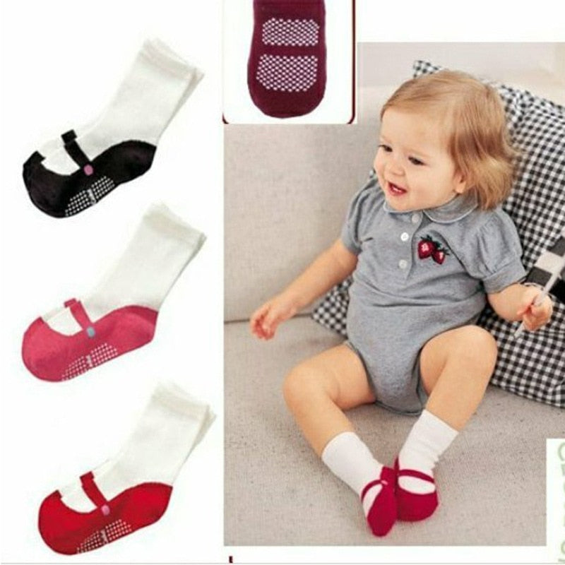 rubber sole socks for babies