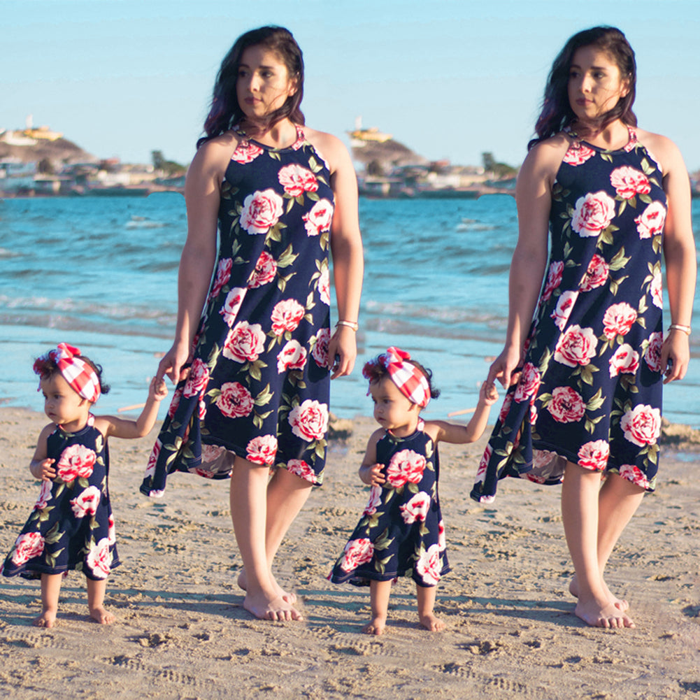 mother and daughter summer dresses