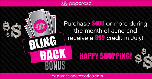 June Paparazzi Accessories Promotion