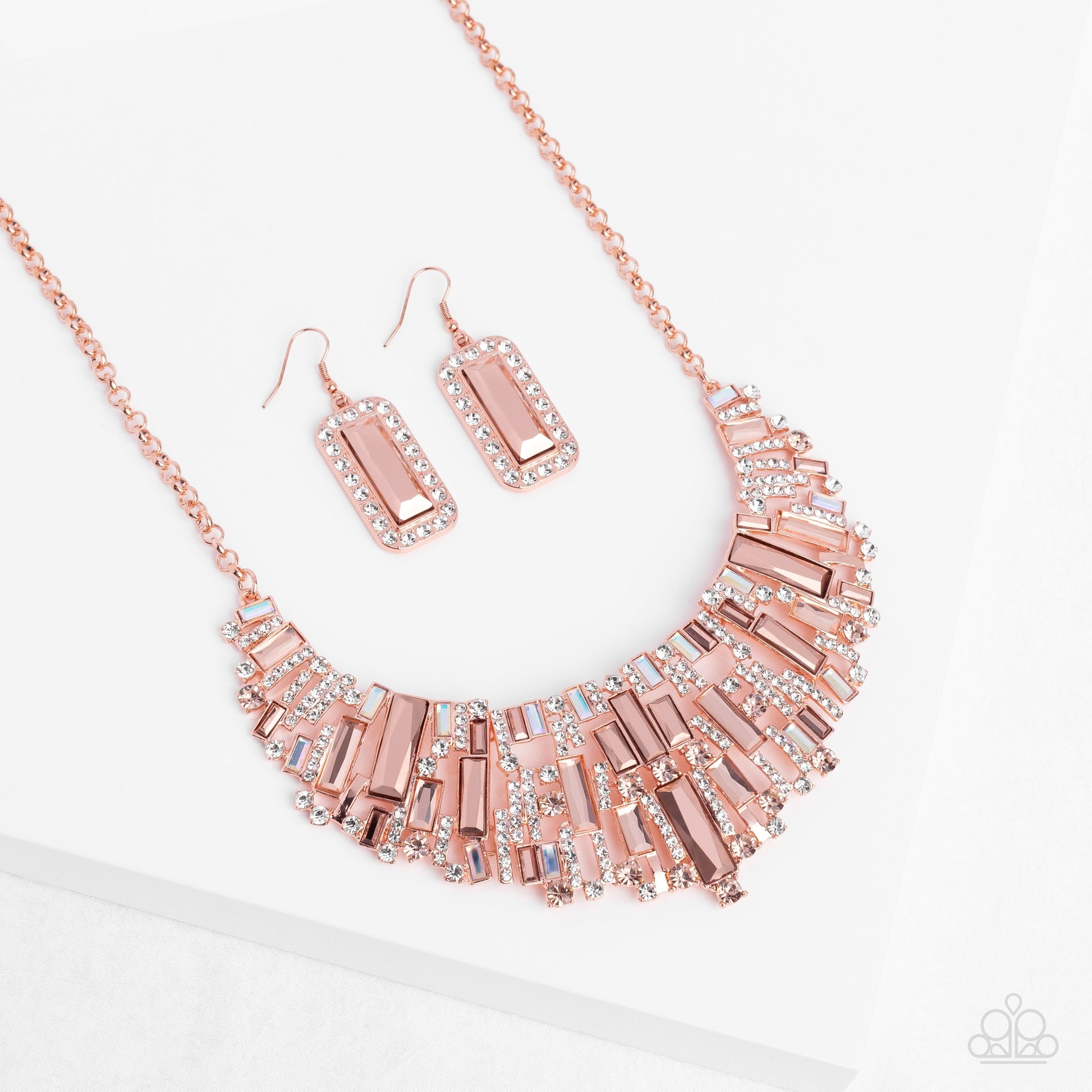 The Deborah 2022- Paparazzi Zi Collection Copper Iridescent Necklace - Bling By Danielle