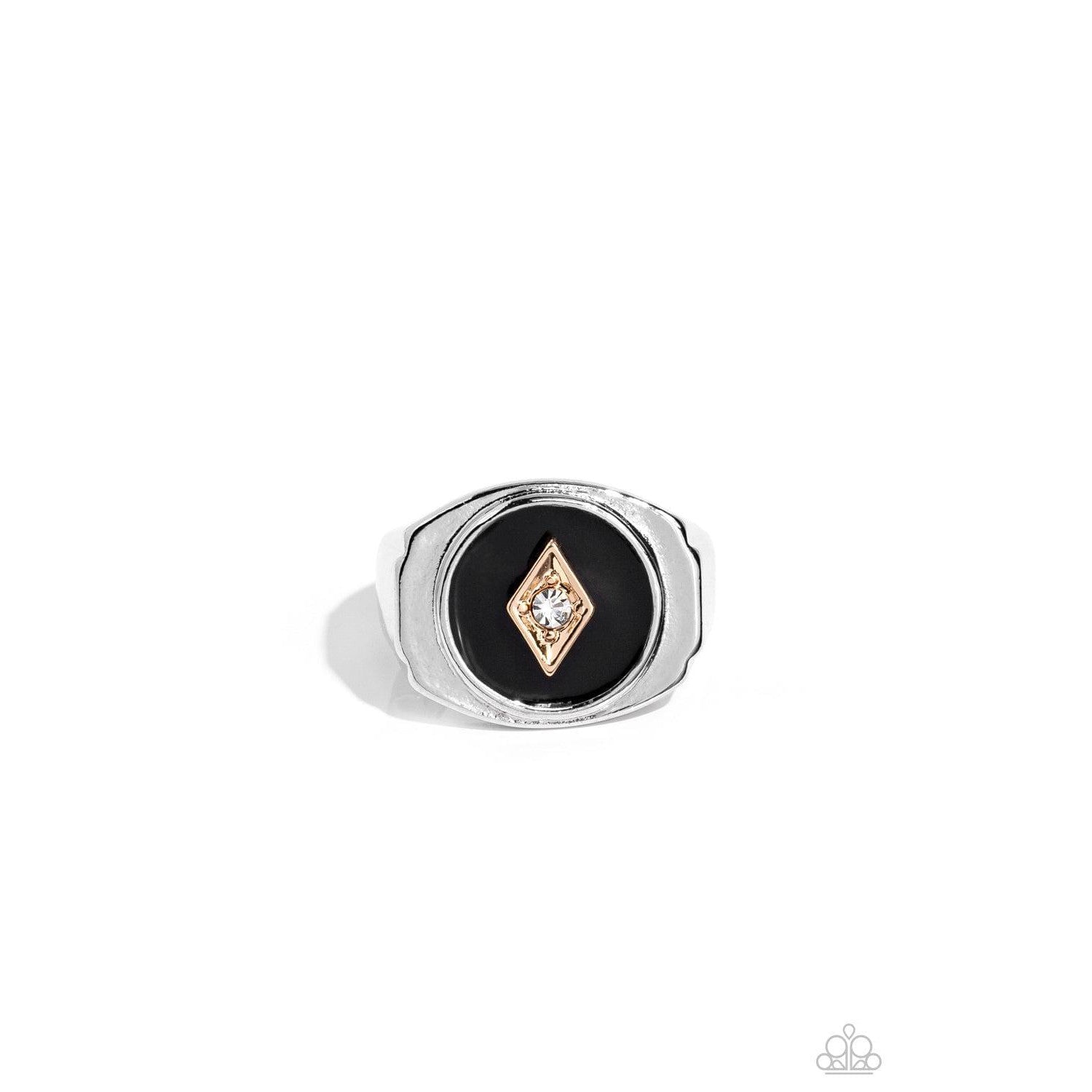 Alumni - Black Men's Ring - Bling by Danielle Baker