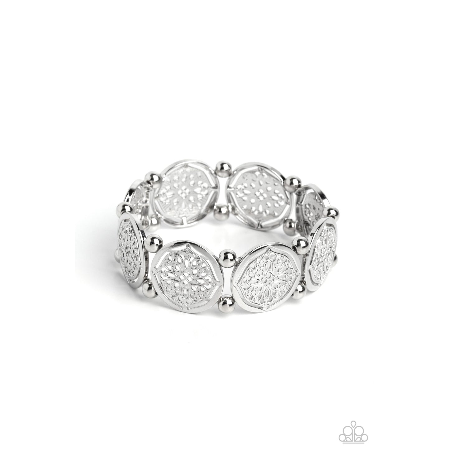 Filigree Fanfare - Silver Bracelet - Bling by Danielle Baker