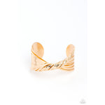 Radiant Ribbons - Gold Bracelet - Bling by Danielle Baker