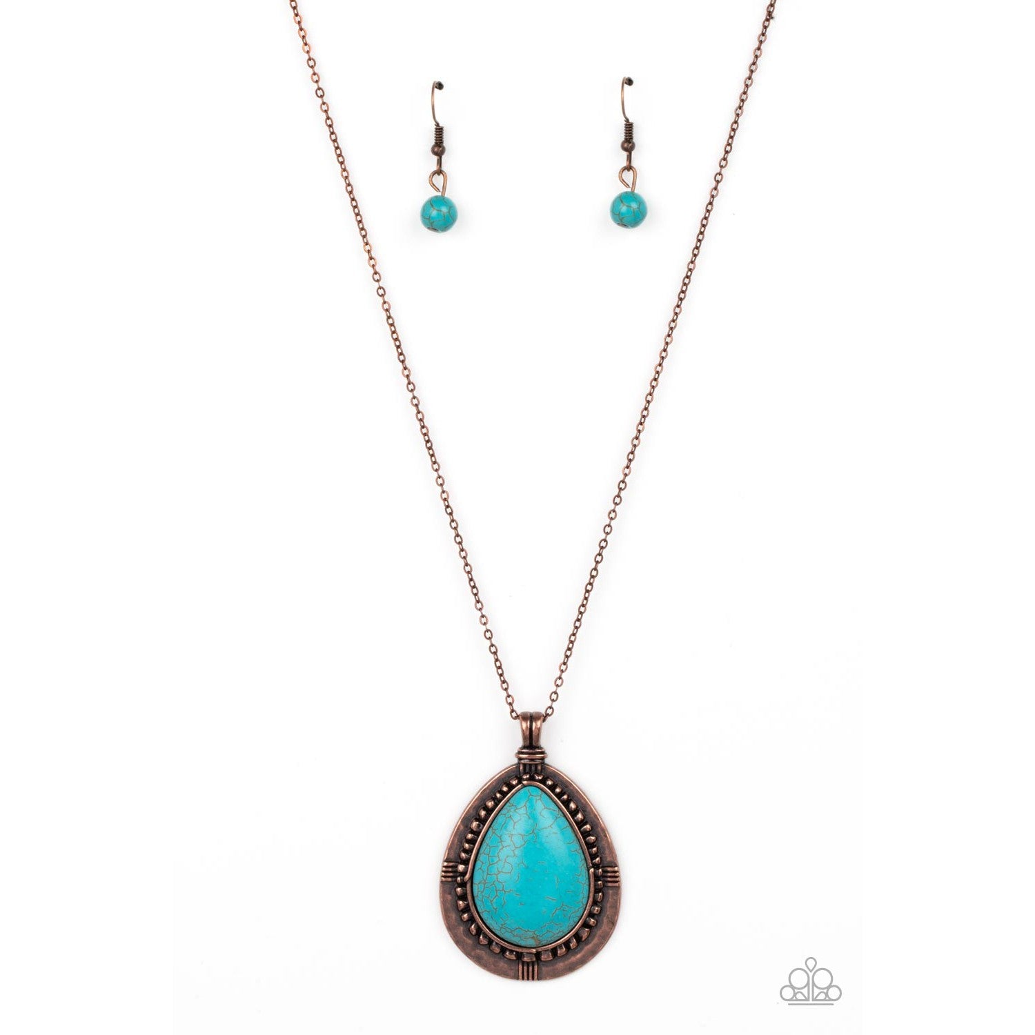 Western Wilderness - Copper Necklace - Bling by Danielle Baker