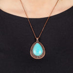 Western Wilderness - Copper Necklace - Bling by Danielle Baker
