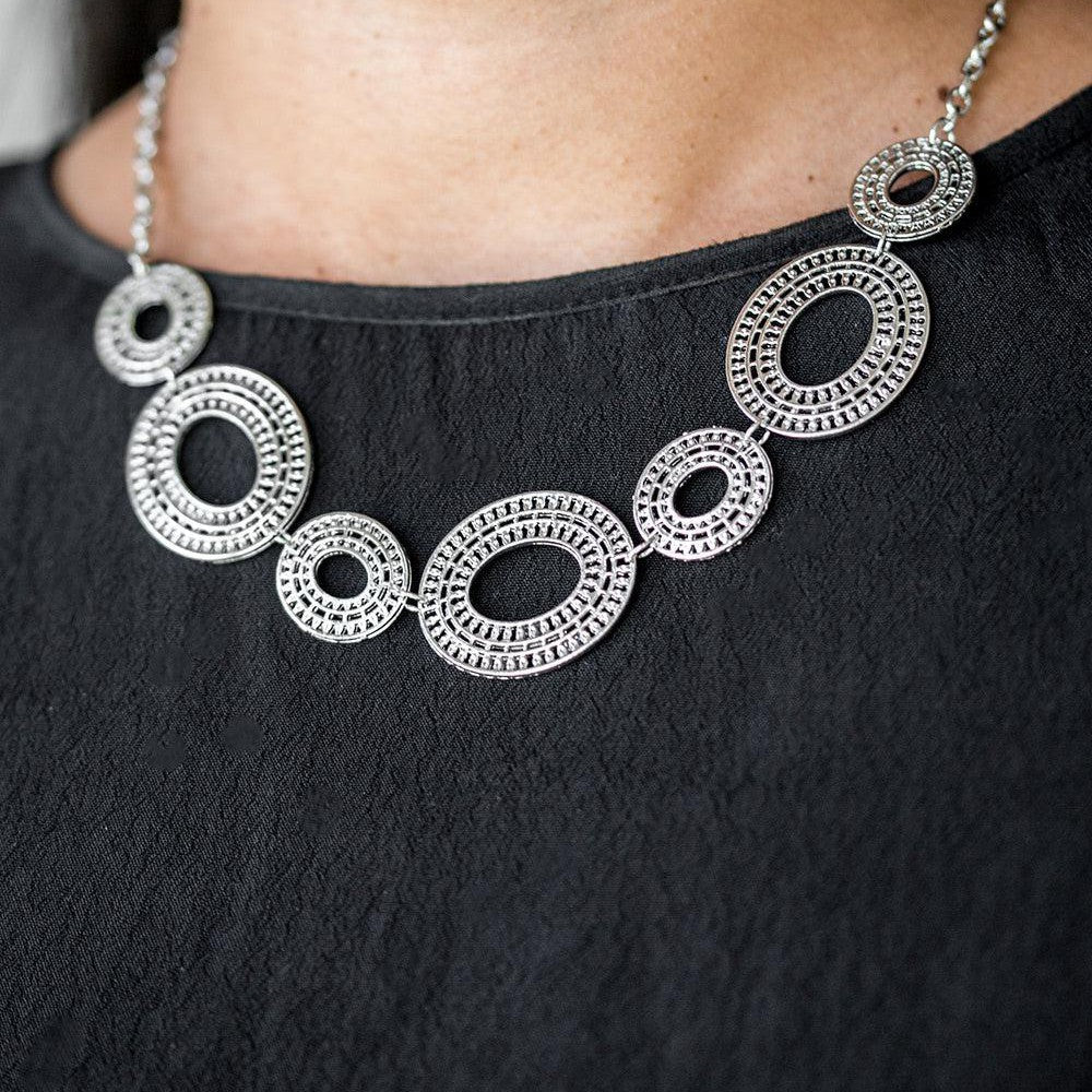 Basically Baltic - Silver Necklace - Bling by Danielle Baker
