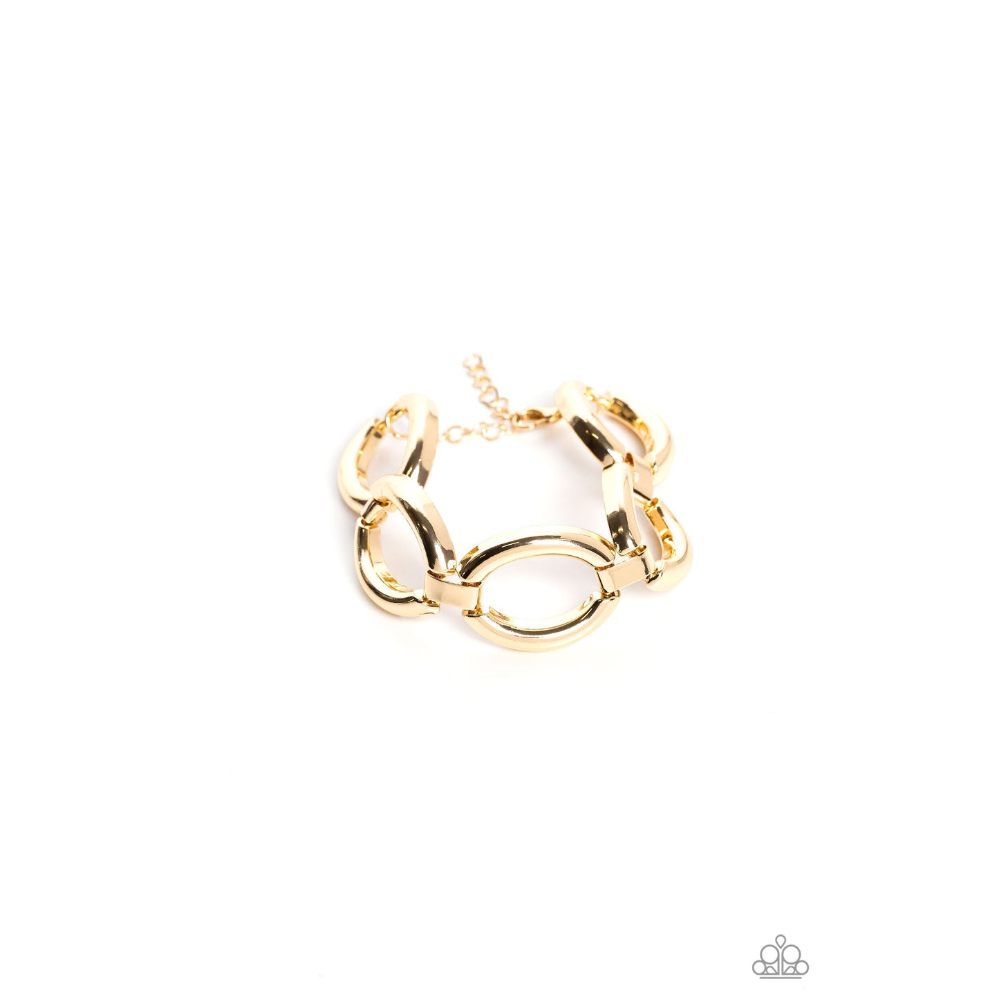 Constructed Chic - Gold Bracelet - Bling by Danielle Baker