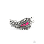 Paisley Prairie - Pink Paisley Bracelet - Bling by Danielle Baker