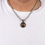 Products Pendant Dreams - Brown Tiger's Eye Necklace - Bling by Danielle Baker