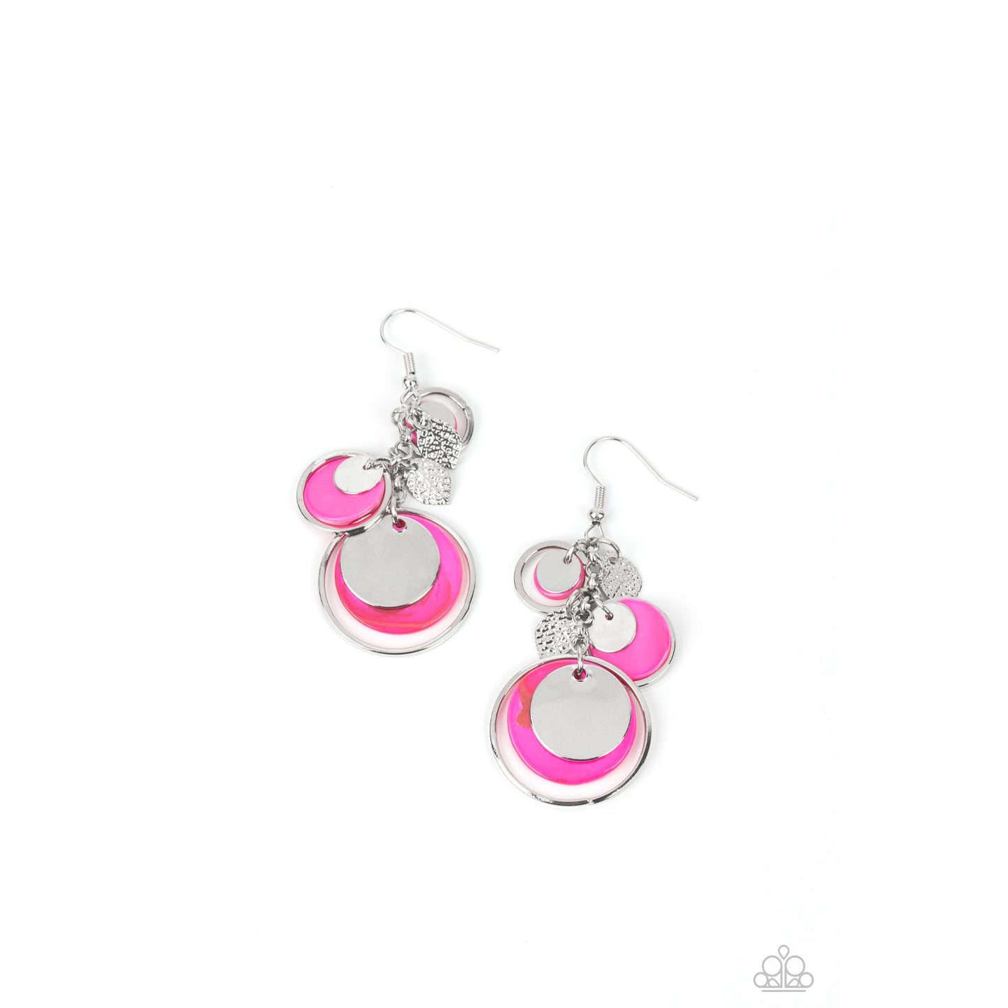 Saved by the SHELL - Pink Earrings - Bling by Danielle Baker