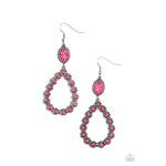 Farmhouse Fashion Show - Pink Earrings - Bling by Danielle Baker