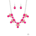 Midsummer Meadow - Pink Necklace - Bling by Danielle Baker