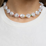 SHORE Enough - Multi Seed Bead & Pearl Necklace - Bling by Danielle Baker