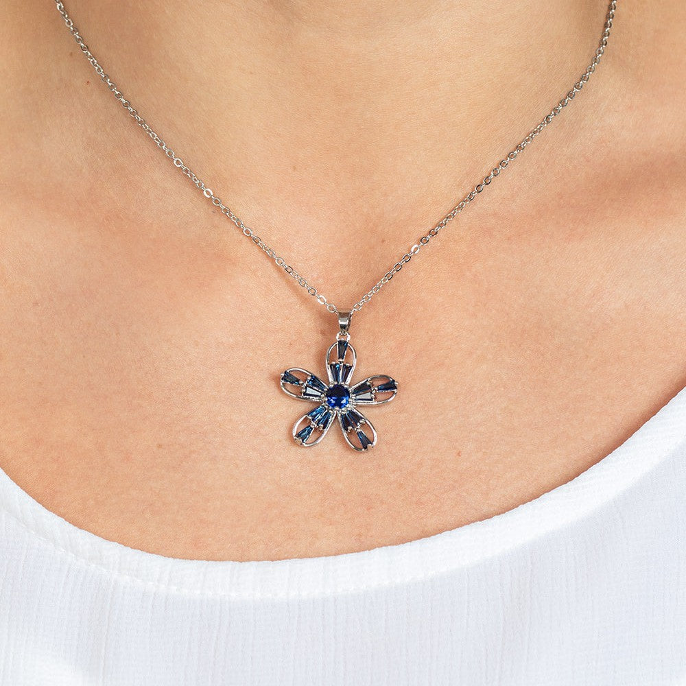 Botanical Ballad - Blue Starfish Necklace - Bling by Danielle Baker