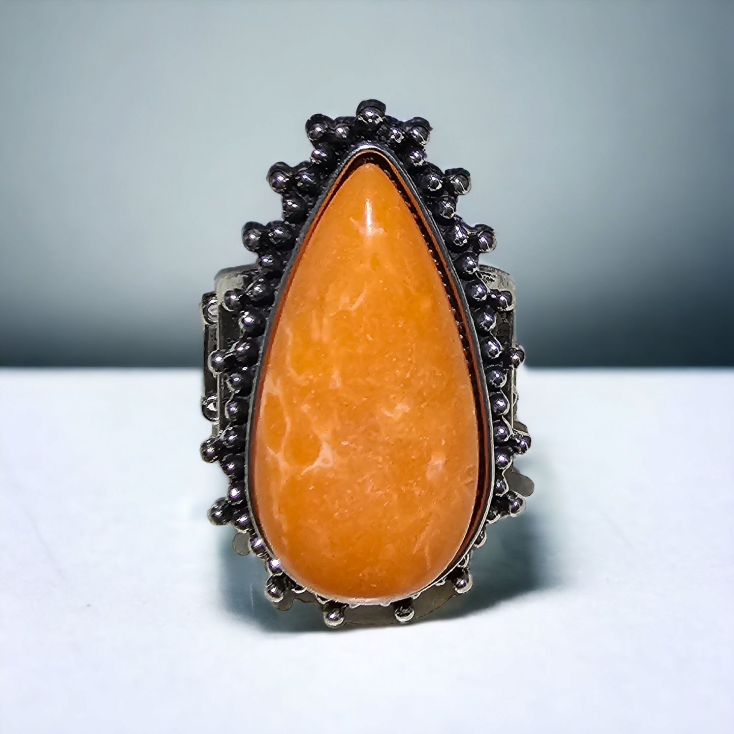 Down-to-Earth Essence - Orange Ring - Bling by Danielle Baker