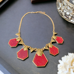 Extra Exclusive - Red Necklace - Bling by Danielle Baker