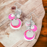 Saved by the SHELL - Pink Earrings - Bling by Danielle Baker