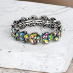 Gilded Gardens - Multi Oil Spill Bracelet - Bling by Danielle Baker