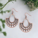 Solar Surge - Copper Earrings - Bling by Danielle Baker