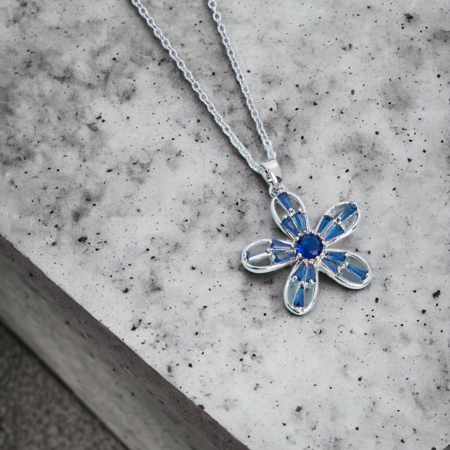 Botanical Ballad - Blue Starfish Necklace - Bling by Danielle Baker