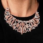 The Deborah 2022- Paparazzi Zi Collection Copper Iridescent Necklace