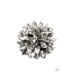 Vanguard Gardens - Black & Gray Petal Hair Clip - A Large Selection Hand-Chains And Jewelry On rainbowartsreview,Women's Jewelry | Necklaces, Earrings, Bracelets