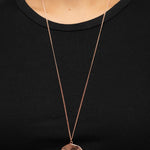 Boom and COMBUST - Copper Necklace - Bling by Danielle Baker