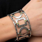 Framed and Fabulous - Green - Paparazzi Accessories Bracelet