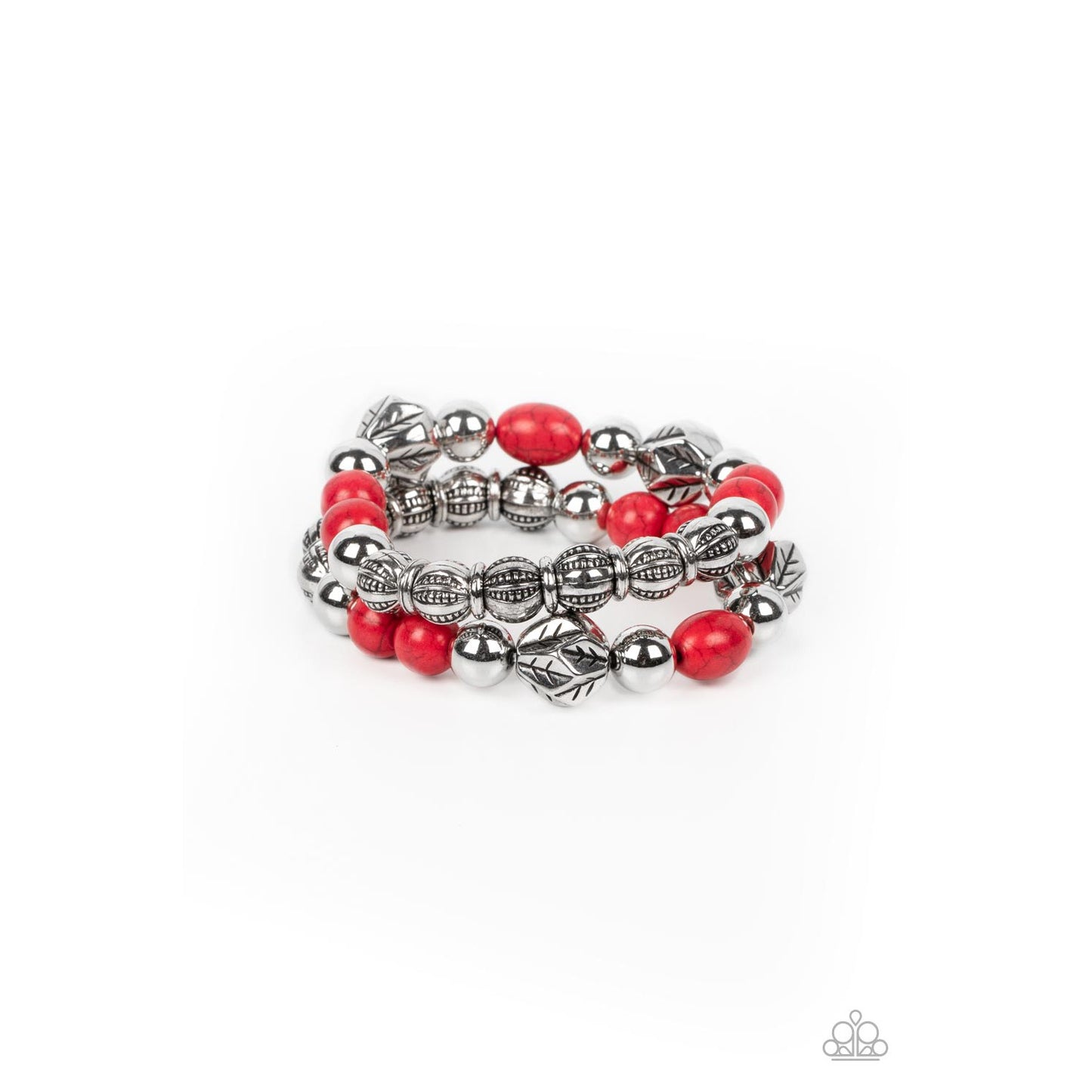 Sagebrush Saga - Red Stone Bracelet - Bling by Danielle Baker