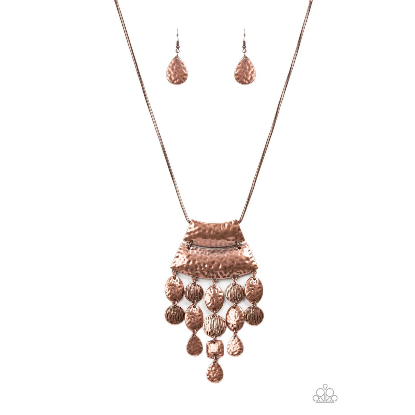 Totem Trek - Copper Necklace - Bling by Danielle Baker