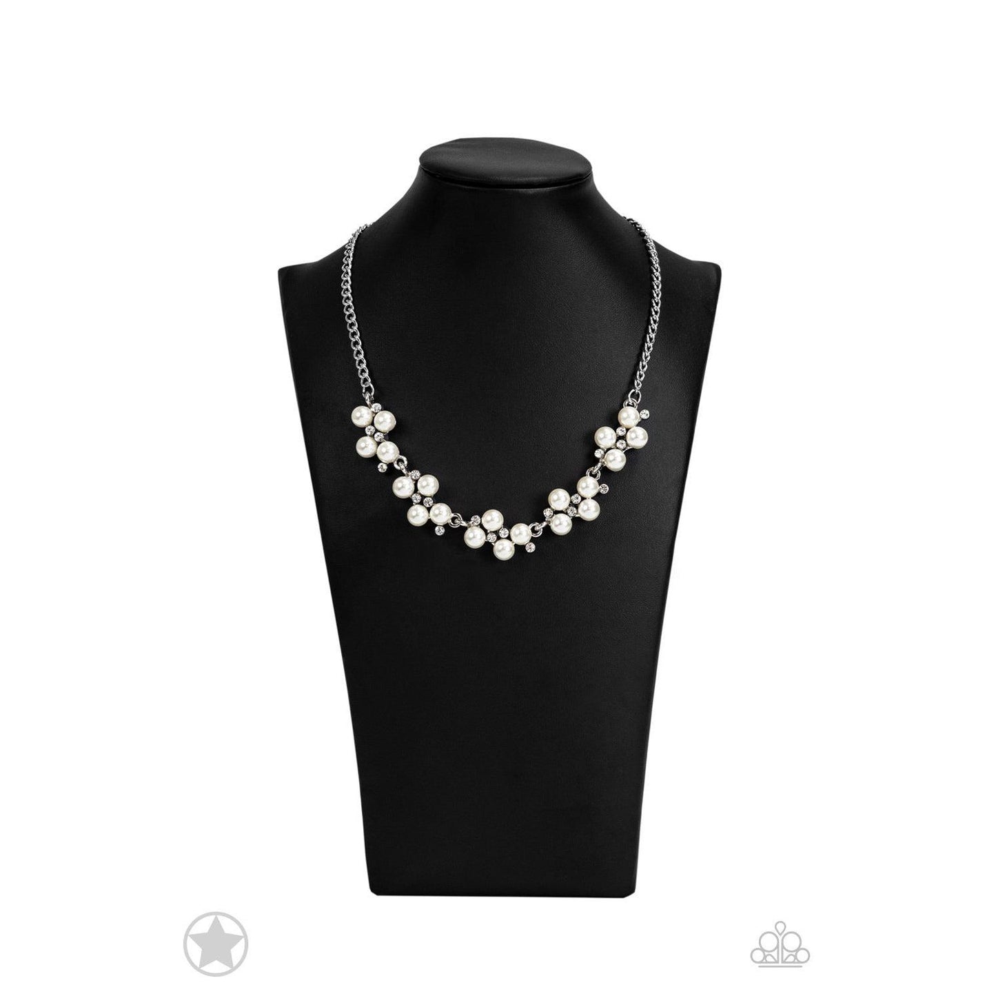 Love Story - White Pearl Necklace - Bling by Danielle Baker